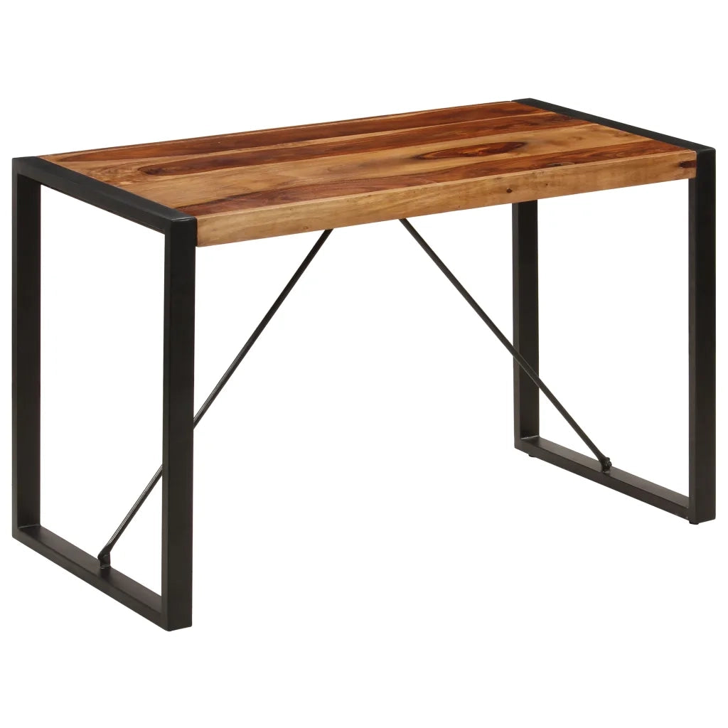 Tavolo da Pranzo | Tavolo da cucina 120x60x76 cm in Legno Massello di Acacia