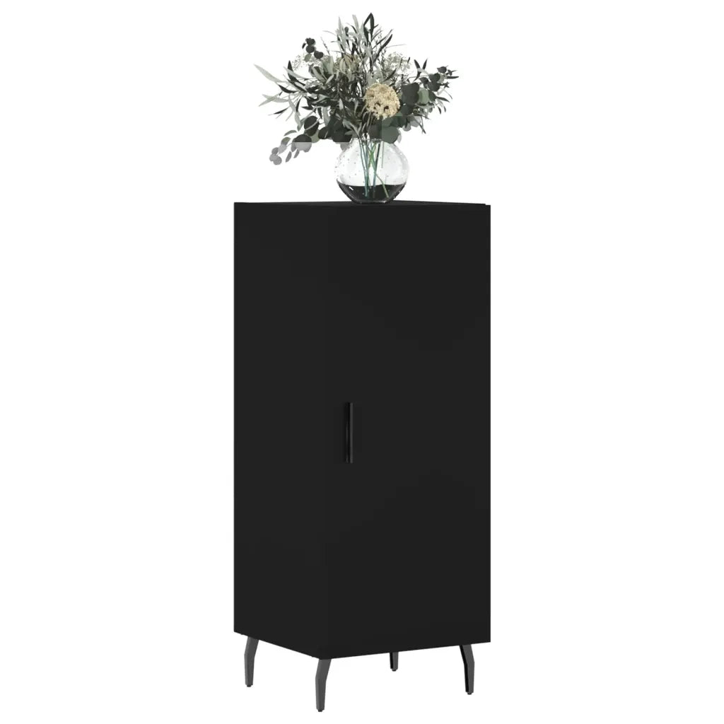 Credenza Nero 34,5x34x90 cm in Legno Multistratocod mxl 126980