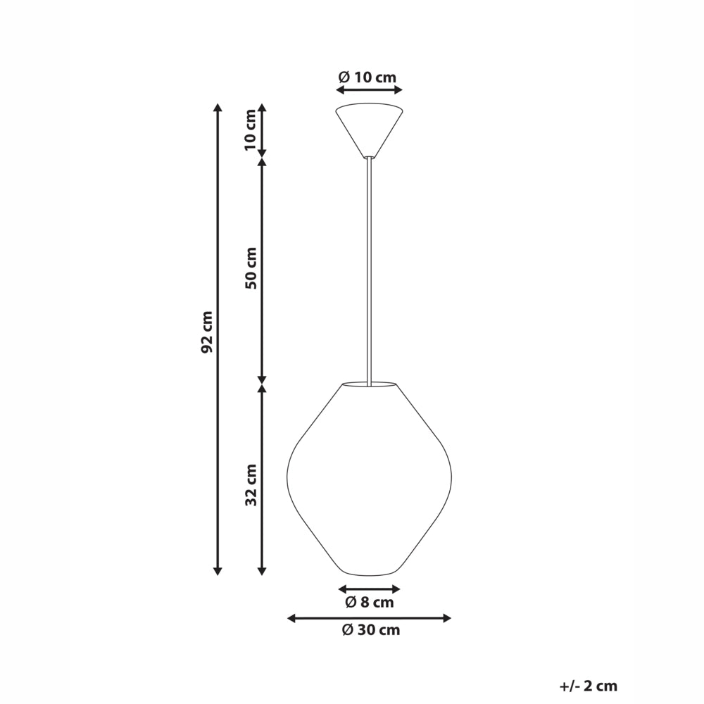 Lampada a sospensione con paralume in tessuto nero Design moderno Lampada da soggiorno