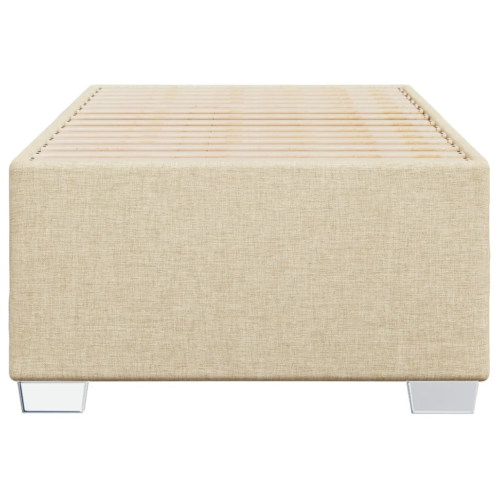 Giroletto senza Materasso Crema 90x200 cm in Tessuto 3284448