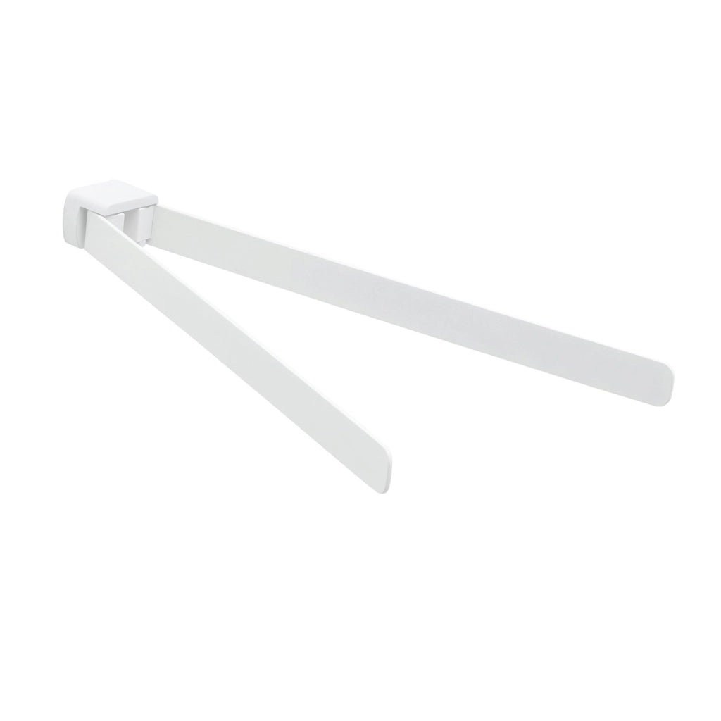 Portasalviette a snodo da muro in ottone e Cromall PI23 Gedy serie PIRENEI Bianco Opaco
