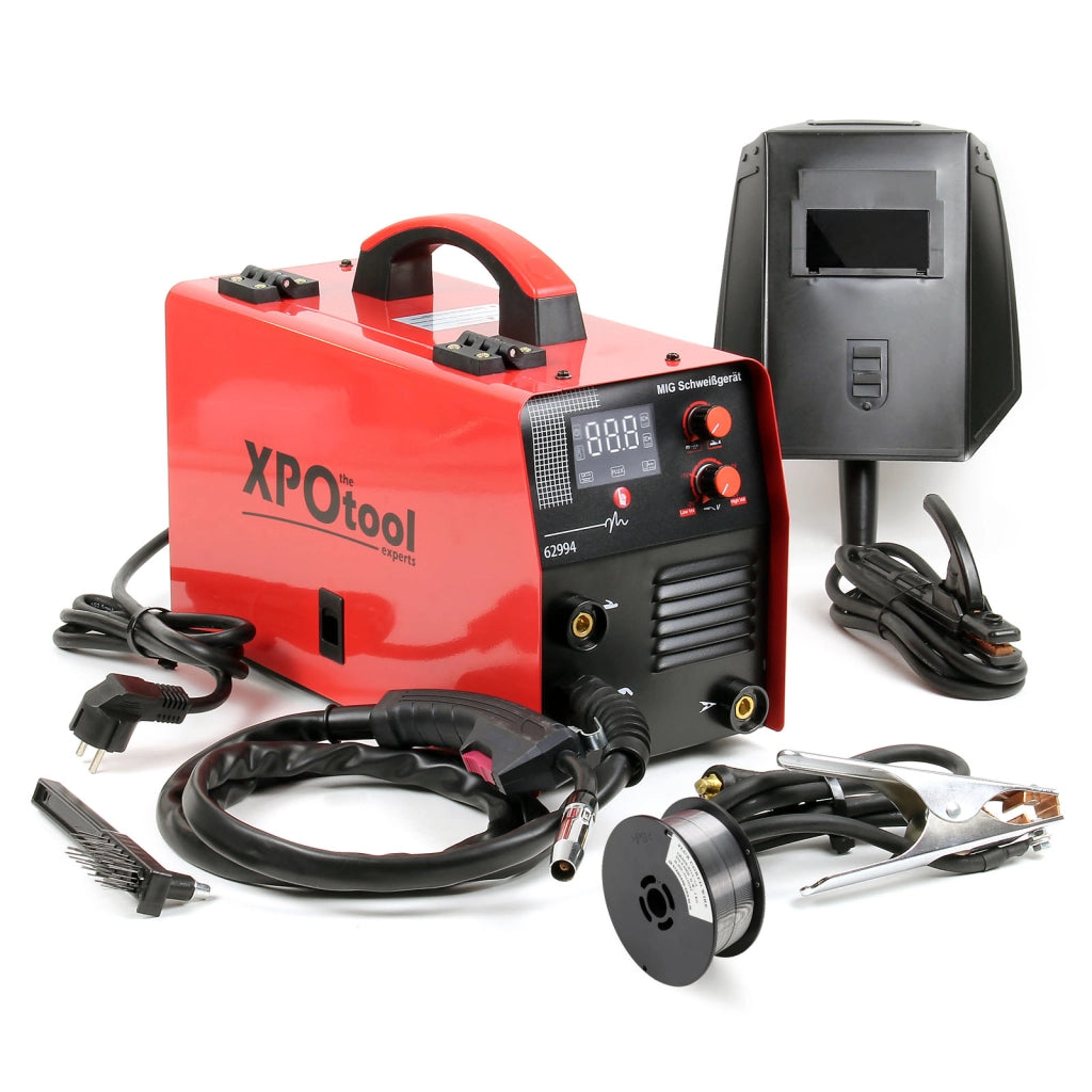Saldatrice inverter iGBT per saldatura MIG/MMA con filo pieno ed elettrodi