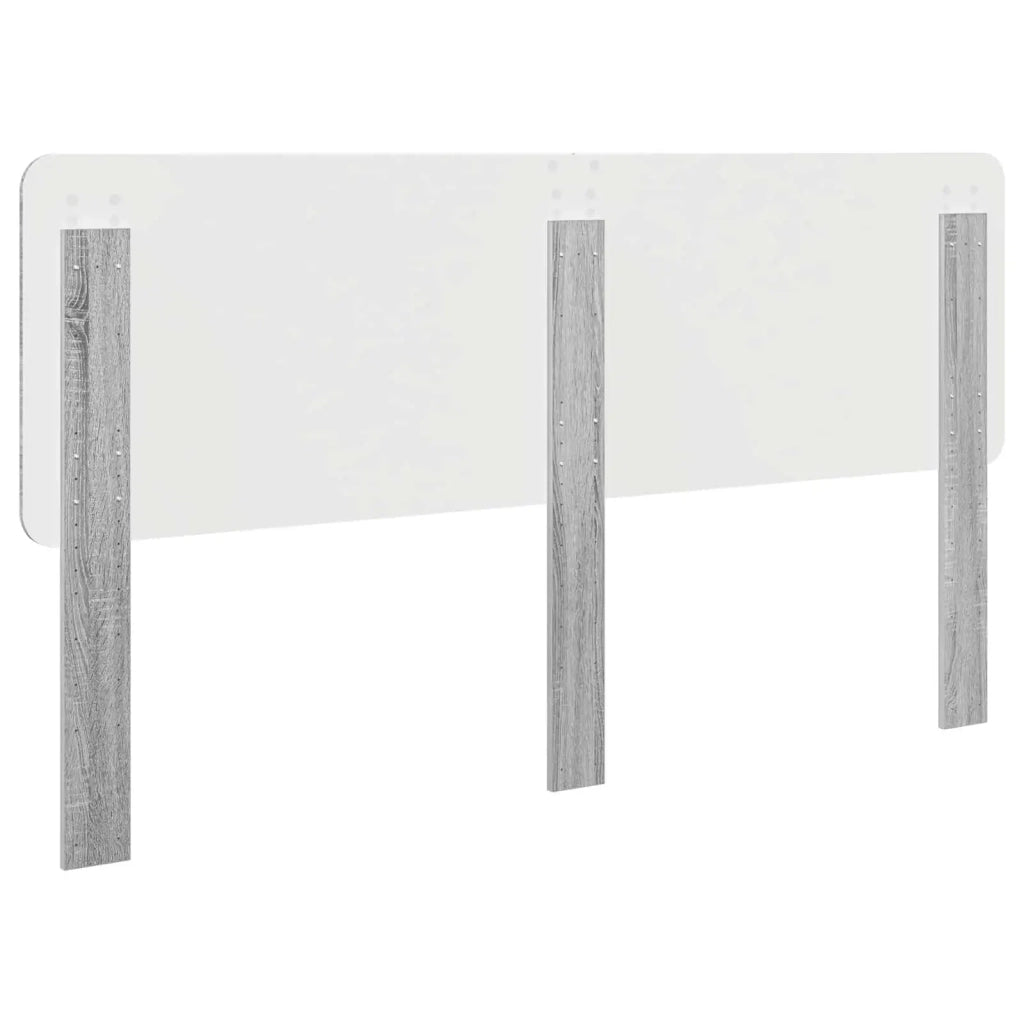 Testiera | Testata Grigio Sonoma Legno multistrato