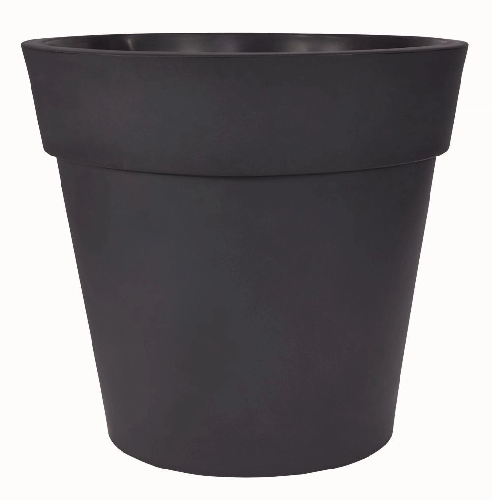 VASO LIRA ELITE DA 80CM IN RESINA MODERNO ROTAZIONALE, VASO DA 80CM Colore: Antracite