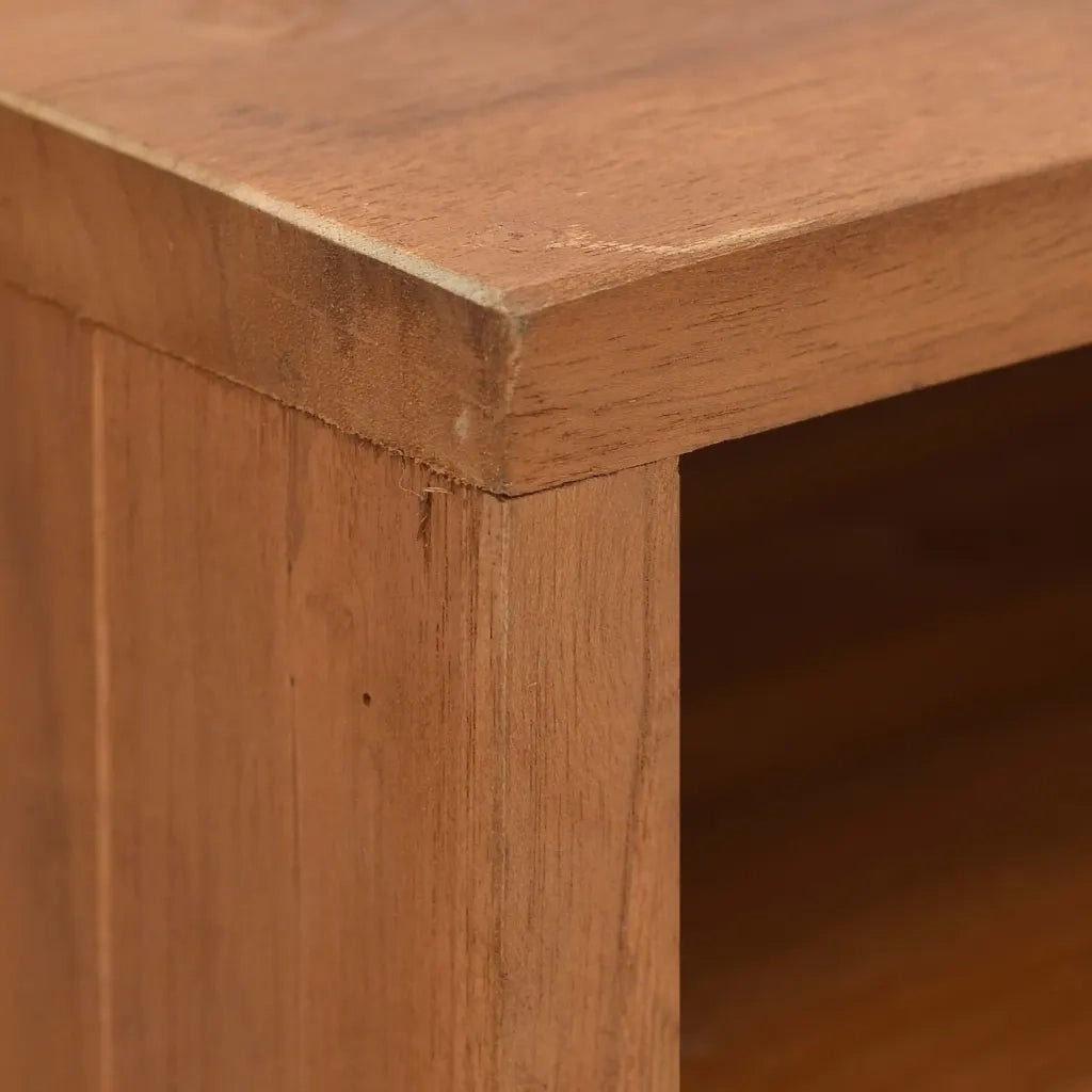 Mobile Porta TV 90x30x40 cm in Legno Massello di Teak 326118