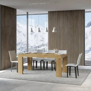 Tavolo allungabile 160/264x90 cm Roxell Premium colore quercia natura