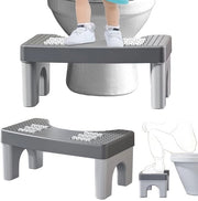 Toiletkruk per sedile per adulti, Toiletkruk con massaggio pedale, Toiletkruk per migliorare la postura, Aiuta con la costipazione, l'ematema e il sindrome del colon irritabile