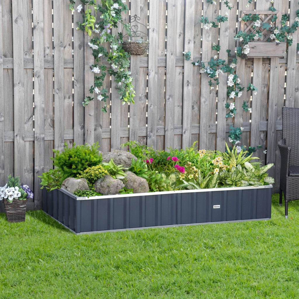 Tavolo da Giardino ¨C zephmum ¨C Grigio Antracite 174x90x30