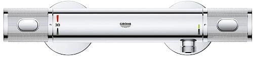Grohe 34827000 Grohtherm 1000 Miscelatore Termostatico per Doccia GROHE TurboStat GROHE SafeStop colore Cromo