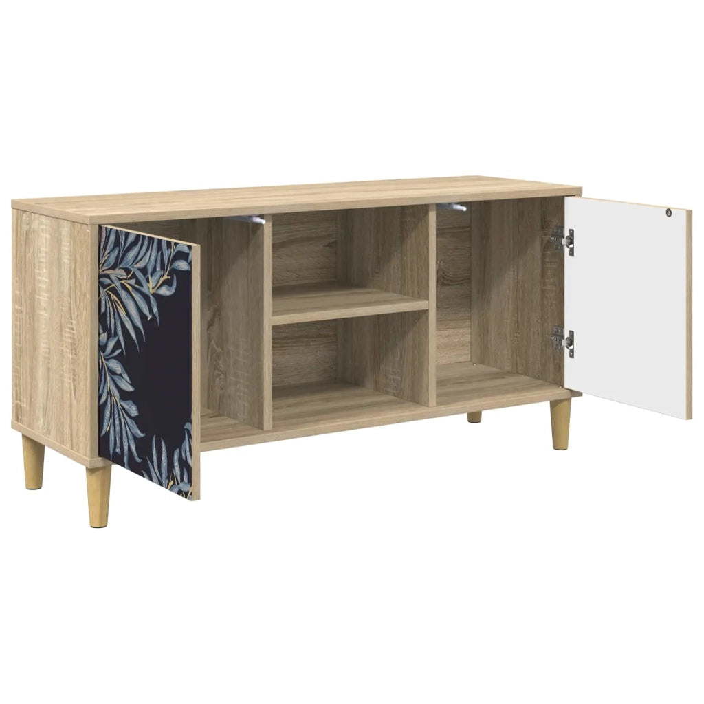 Mobile TV DOKKUM 102 x 33 x 50 cm Sonoma Legno ingegnerizzato 8007037