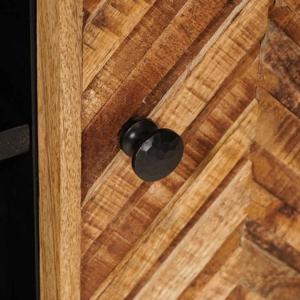 Armadi di Stoccaggio con porta Marrone 80 x 31,5 x 46 cm