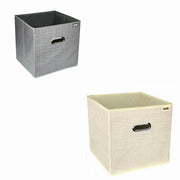 Trade Shop - Scatola Porta Documenti D'archiviazione Ufficio Box Portatutto 31x31x31cm 69688 -