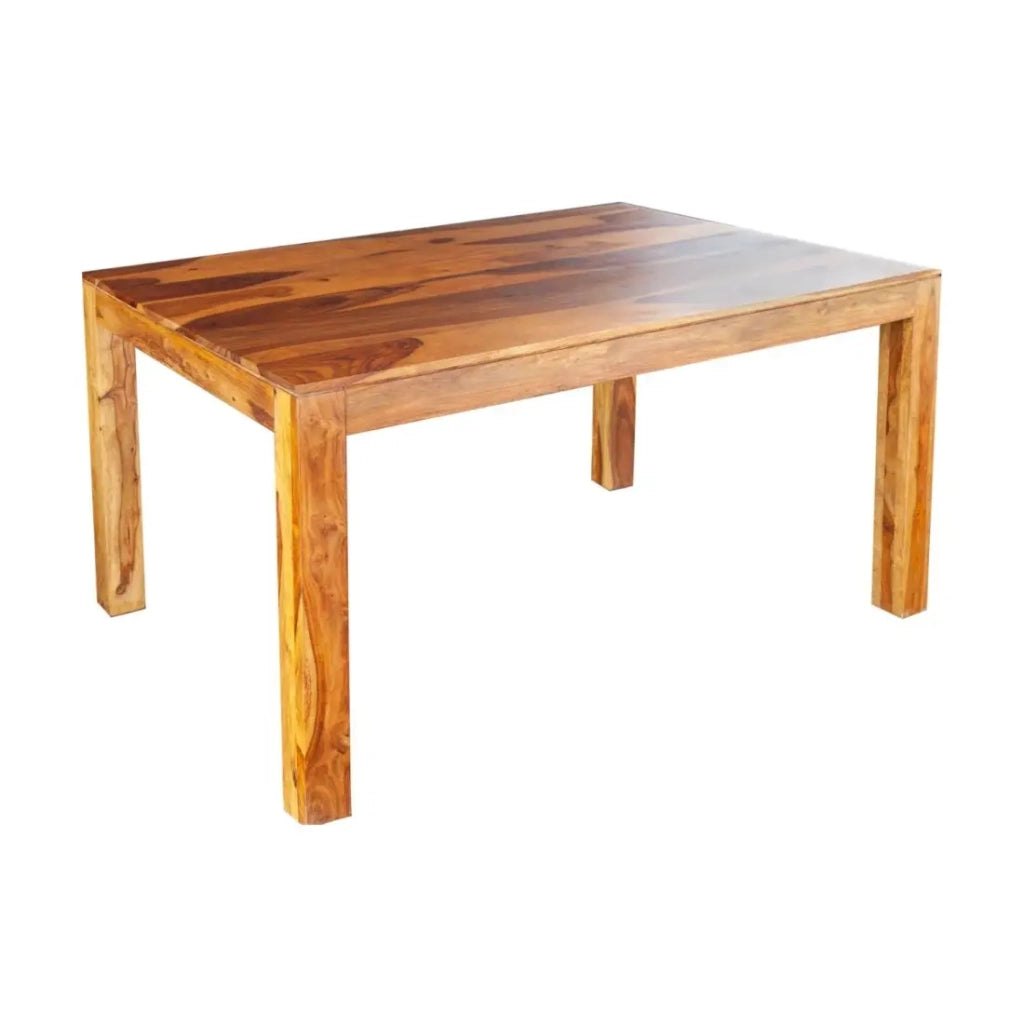Tavolo da pranzo TAVINA – Rettangolare 120 cm – Legno massiccio – Stile rustico