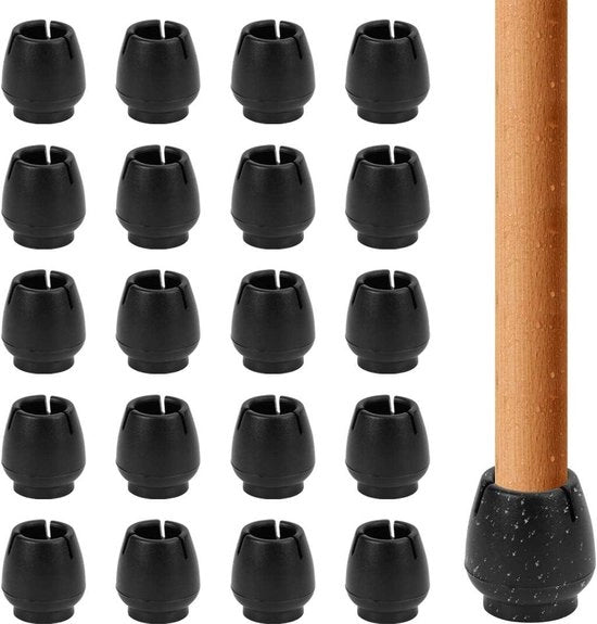 Doppi siliconici per gambe di sedie, circa 40 pezzi, coperture protettive per gambe di sedie, protezioni per gambe di sedie, coperture per gambe di sedie in vetroresina, 17-21 mm, coperture per gambe di sedie in silicone.