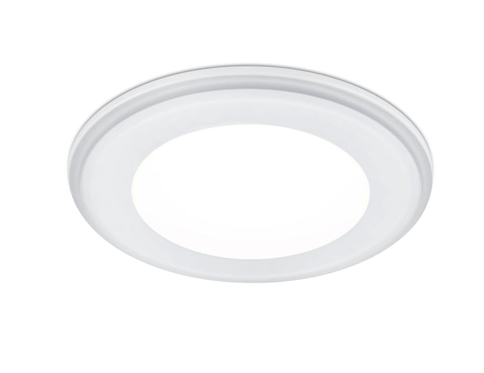 Illuminazione da Incasso da Interno a LED in Plastica Bianco Opaco