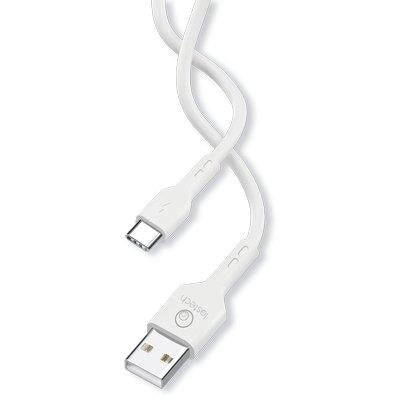 CAVO SMARTPHONE LS-NB LOSTECH - USB/TYPE-C BIANCO CM 300- 4 pezzi