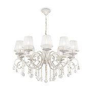 Lampadario classico Grace bianco 10xE14 Maytoni ARM247-10-G