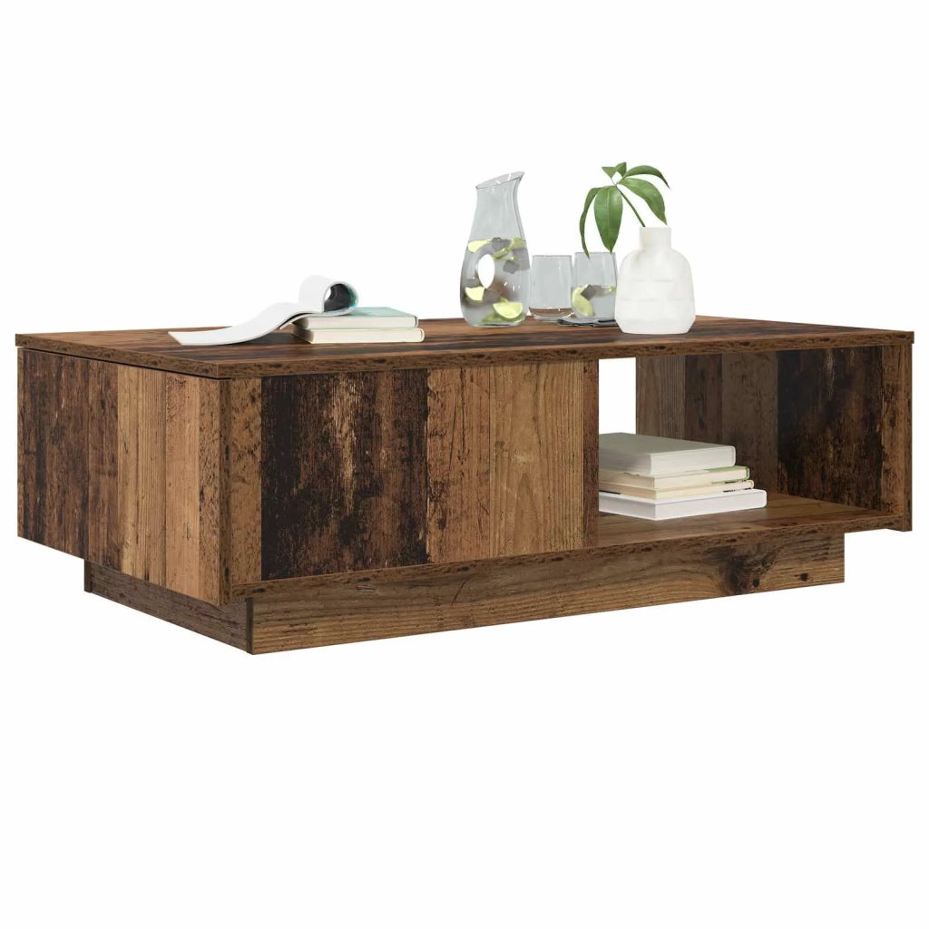 Tavolino da salotto con cassetto Legno vecchio 95 x 55 x 31 cm 8000186