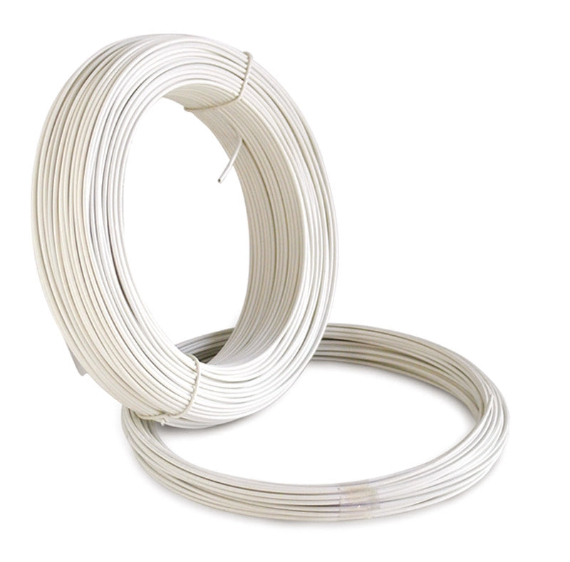 CAVETTO STENDIBIANCHERIA ZINCATO PLASTIFICATO  Ø mm. 2,7 - mt. 20 10.00 rotoli