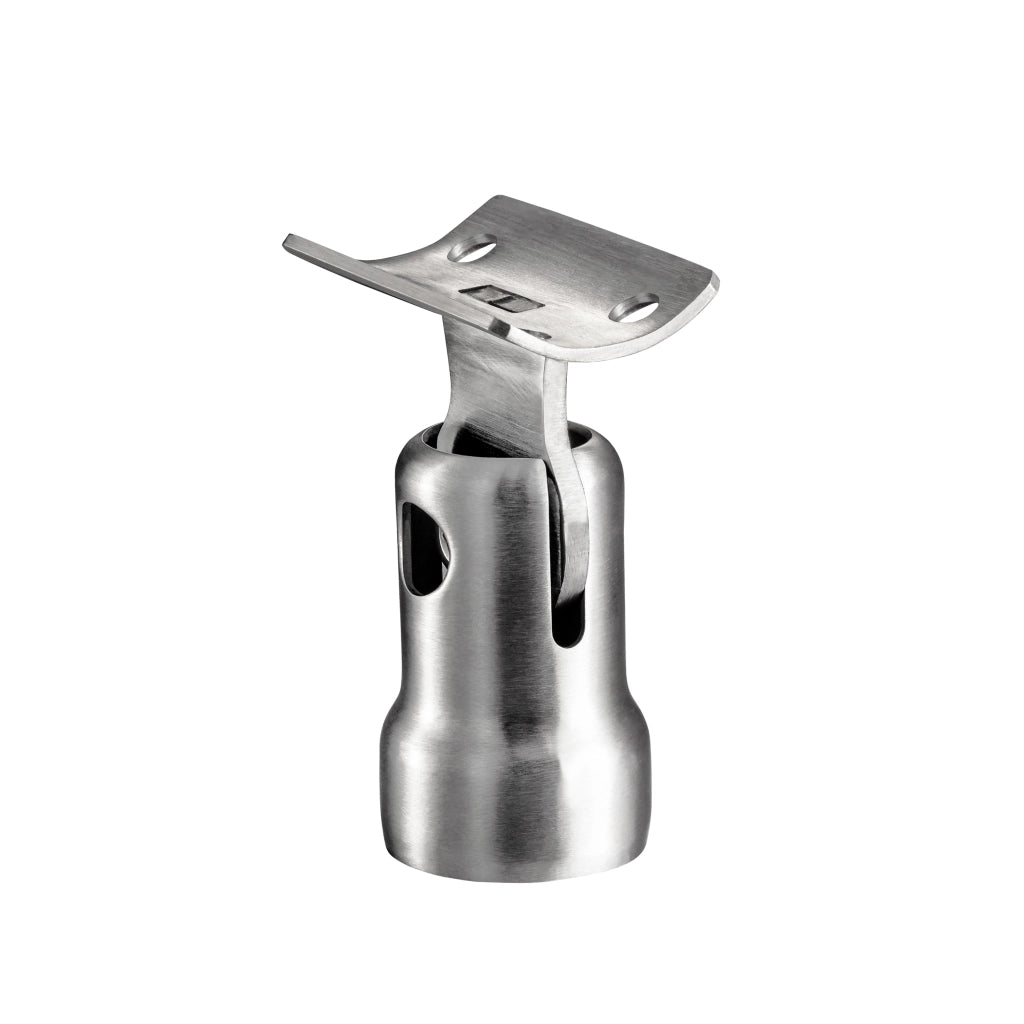 Ringhiera Balaustra Corrimano in acciaio inox spazzolato 220x106cm per interni ed esterni 5 barre trasversali