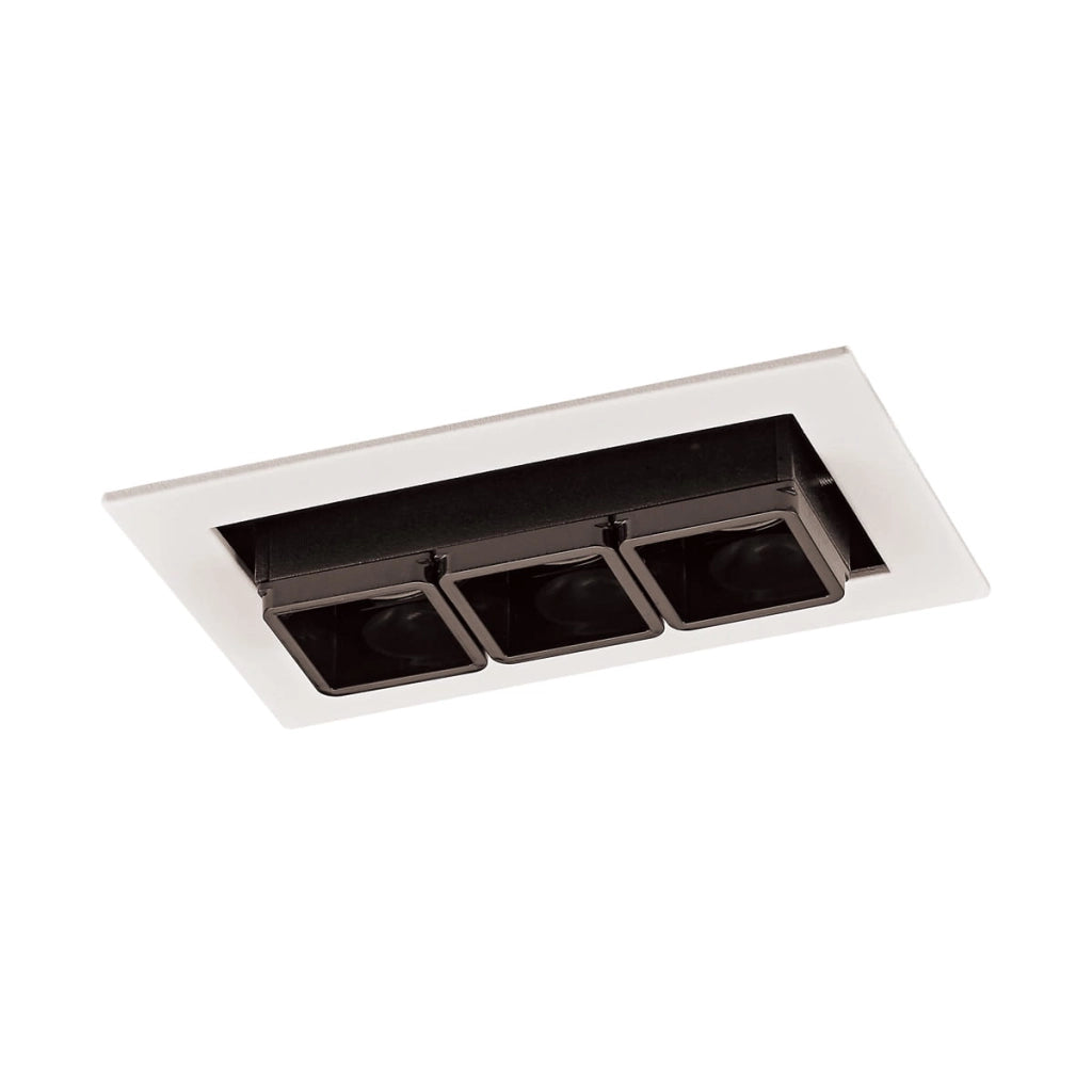 Faretto incasso Italux Harper LED 6W 3000K bianco orientabile