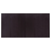 Tappeto del soggiorno | Tappeto Rettangolare Marrone Scuro 100x200 cm in Bamb¨´