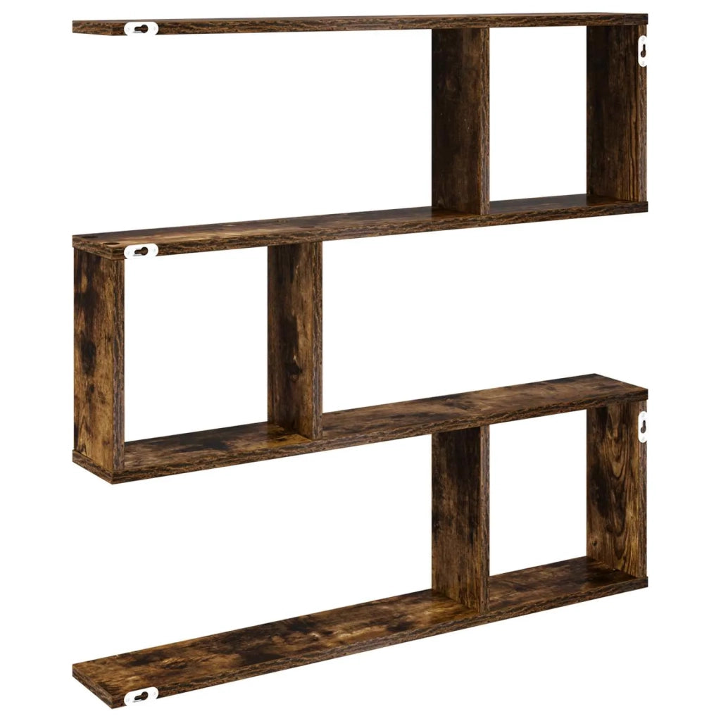 Scaffale da parete Rovere Fumo 80 x 12 x 79,5 cm 8012280