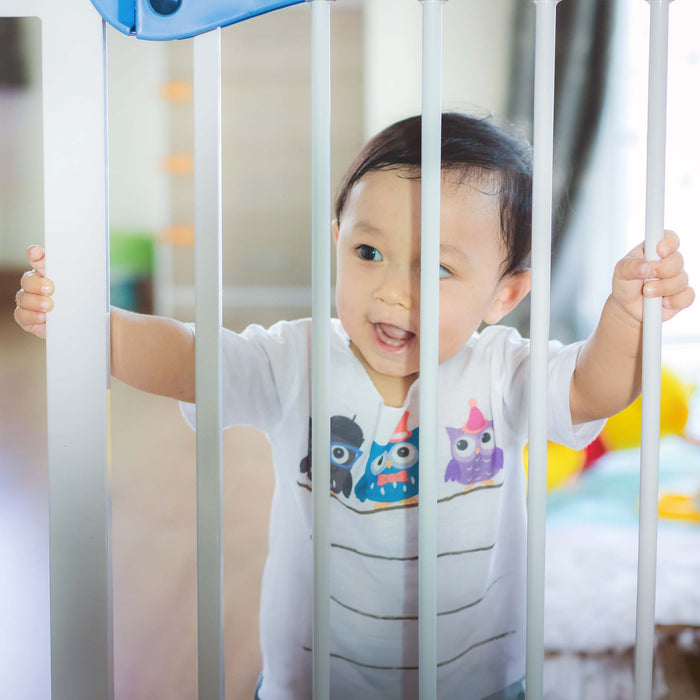 Toboli Cancelletto bambini, cancelletto per bambini estensibile 75-82 cm Barriera Bambini Animali