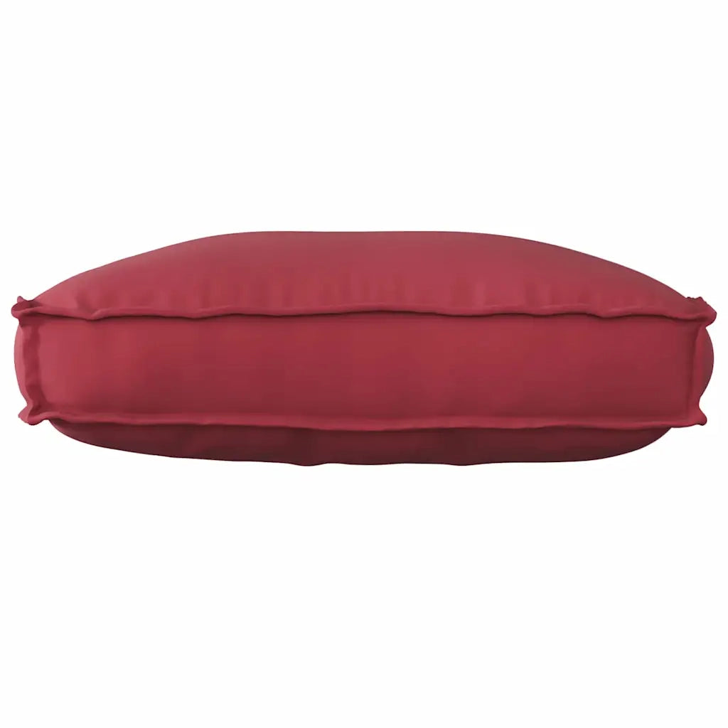 Cuscino Rosso Vino 70 x 40 x 12 cm Tessuto Oxford 42001524