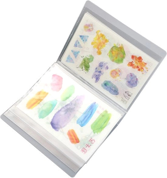Portatile per la conservazione dei documenti 40 pagine - Leggero 98g - Materiale PP duraturo - Progettato per la sicurezza - Costruzione rinforzata - Cartellino di conservazione