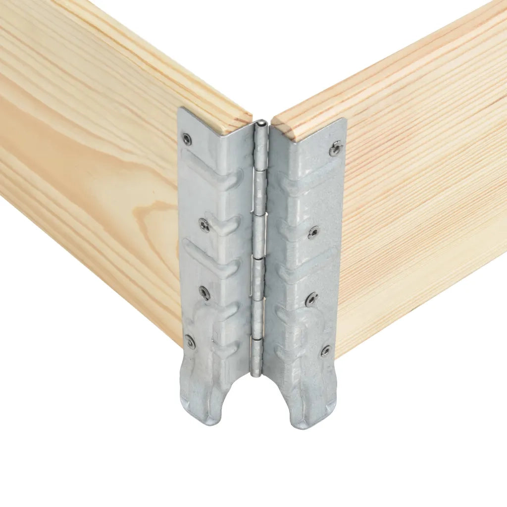 Fioriera Rialzata 100x100 cm in Legno Massello di Pino 3055168