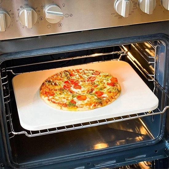 Pietra per pizza - pietra per cuocere pizza - qualità premium – forno – barbecue – BBQ pizza