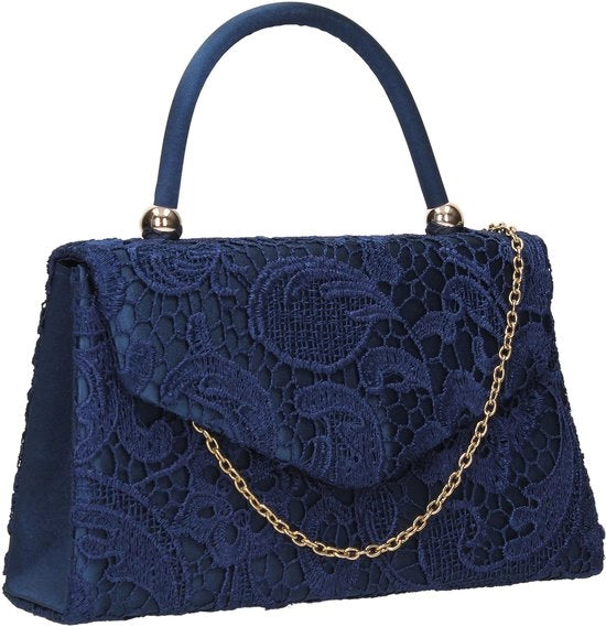 Borsa Jena per Donna, Blu Marino, 6,5x16x24 cm (B x H x L)