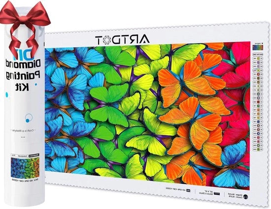 Kit di pittura con diamanti per adulti - Telaio completo per decorazione domestica - Set per principianti - 25 * 50cm pittura con diamanti