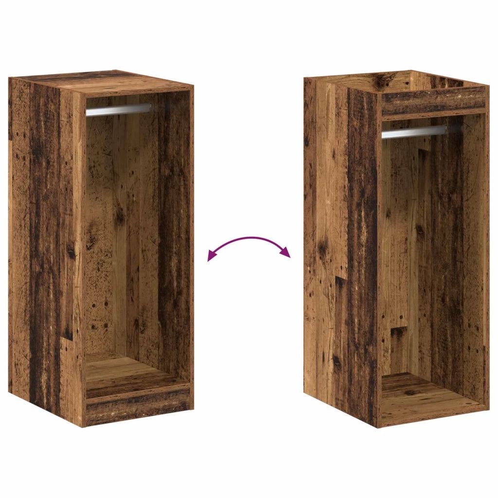 Guardaroba con lo scaffale Legno vecchio 41 x 48 x 102 cm CFW8767943