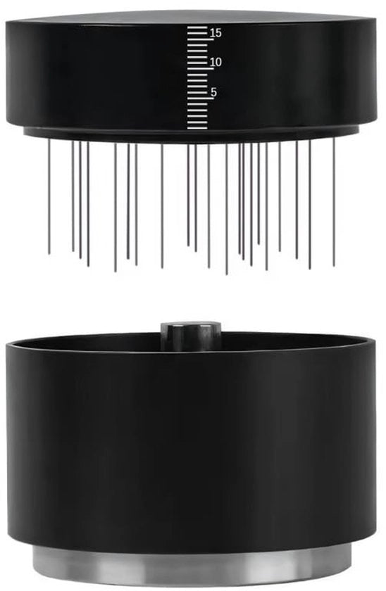 Stampa caffè 3 in 1 multifunzionale - Funzione distributore/rotolettante - Base regolabile 51/53/58mm - Progetto di ritorno lento - Caffè in modo efficiente - Pressione costante - Accessorio per caffè