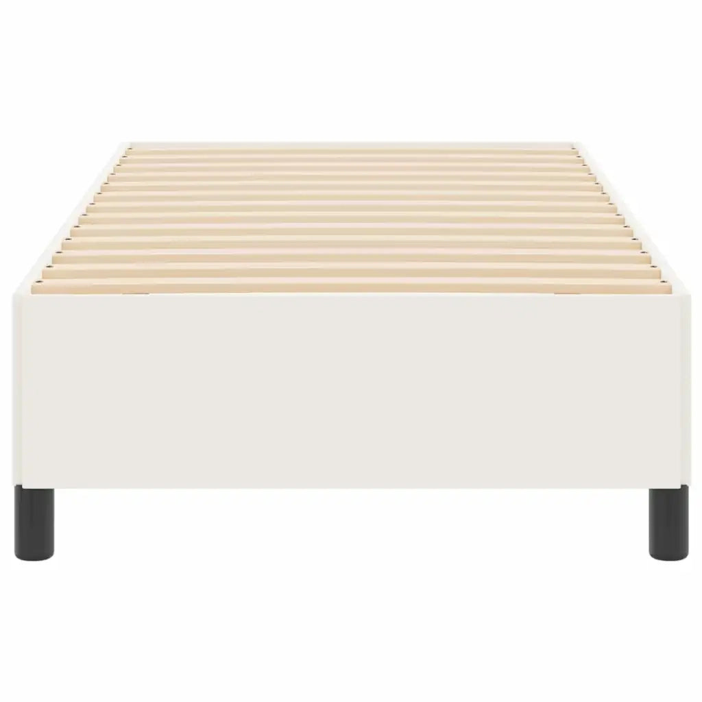 Struttura del letto Crema 100 x 200 cm