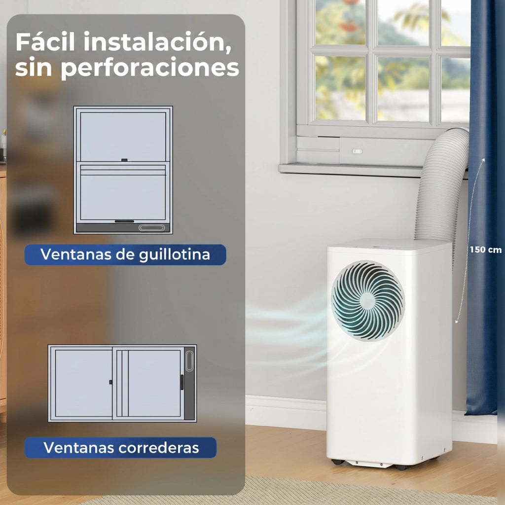 Condizionatore Portatile 9000 BTU ¨C zephmum ¨C Bianco