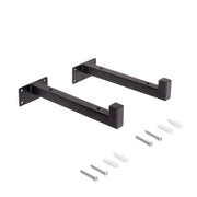 Set di supporti per mensole in legno Shelf dritto con tubo quadro
