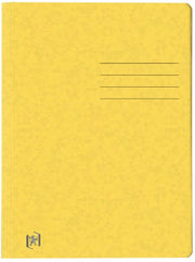 Piano di lavoro A4, di cartone, giallo, 25 pezzi, TOP FILE+ DIN A4