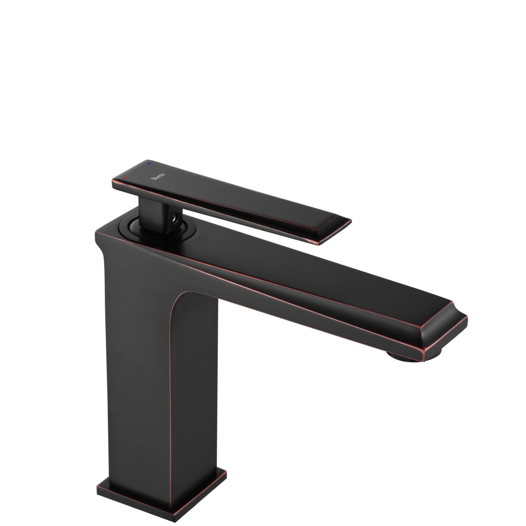 Rubinetto Da Lavabo Rea Romano Old Black Low