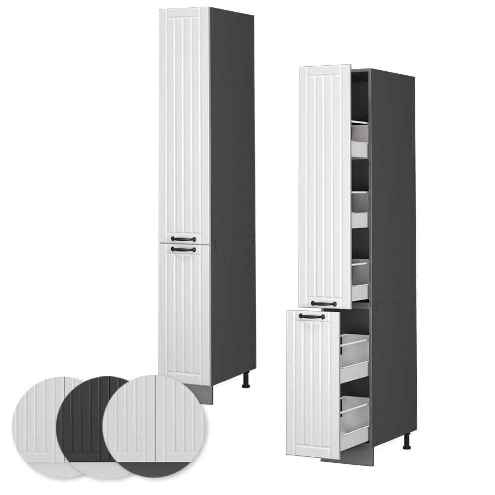 Vicco Armadio da farmacia Bianco casa di campagna 30 cm
