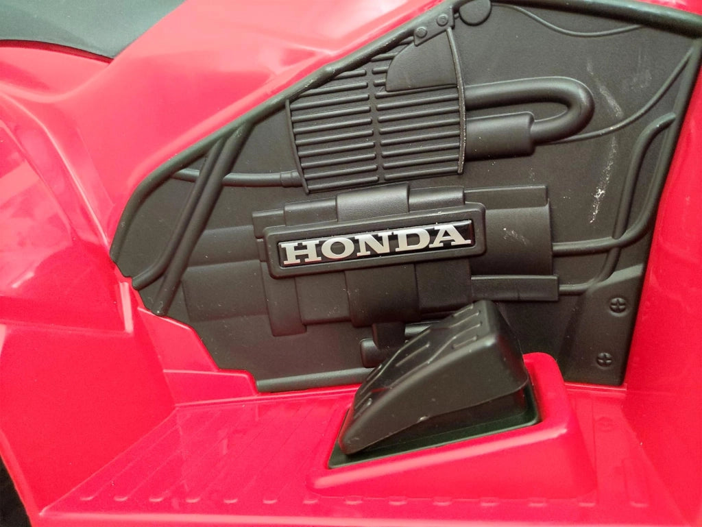 Mini Quad Elettrico per Bambini 6v con Licenza Honda 250X Rosso