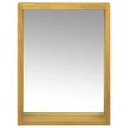 Mobile a Specchio 30x10x40 cm in Legno Massello di Teak 338243