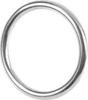 Anello di Acciaio Inossidabile per Attività Marittime con Anello Gelato in Acciaio Inossidabile per Yoga, Animali, Nuoto e Arrampicata - 6x40mm.