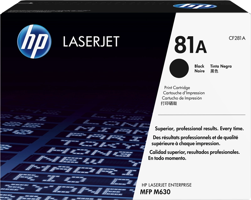 HP Cartuccia toner originale nero 81A LaserJet