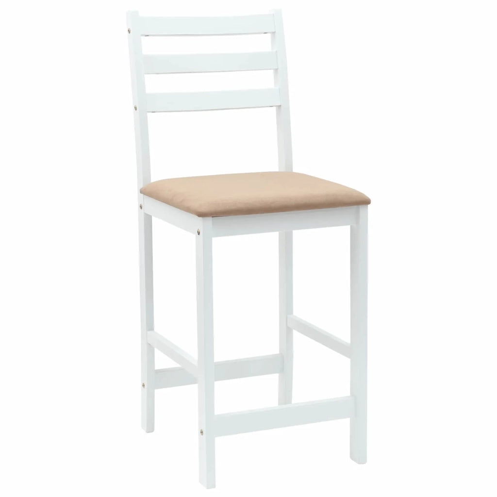 Sedie da pranzo 2 pcs Bianco 40 x 47,5 x 99,5 cm