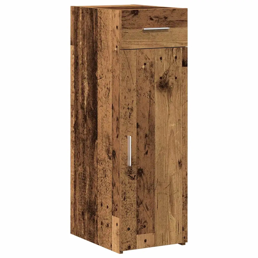 Credenza con Cassetto-Buffet-Armadio da cucina Legno vecchio 30 x 42,5 x 93 cm