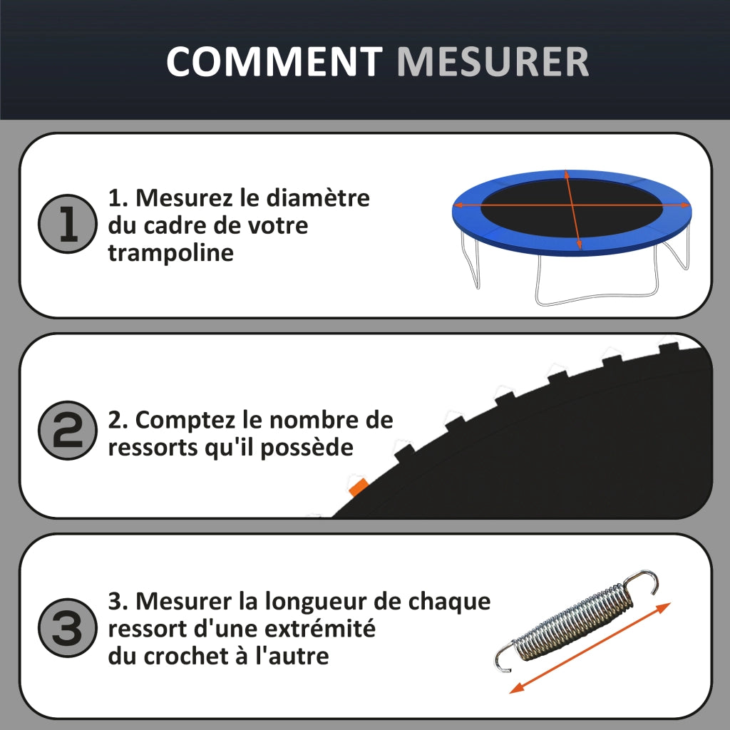 Tappeto Sostituzione Trampolino ¨C zephmum ¨C Compatibile ? 3,7 m, 14 cm