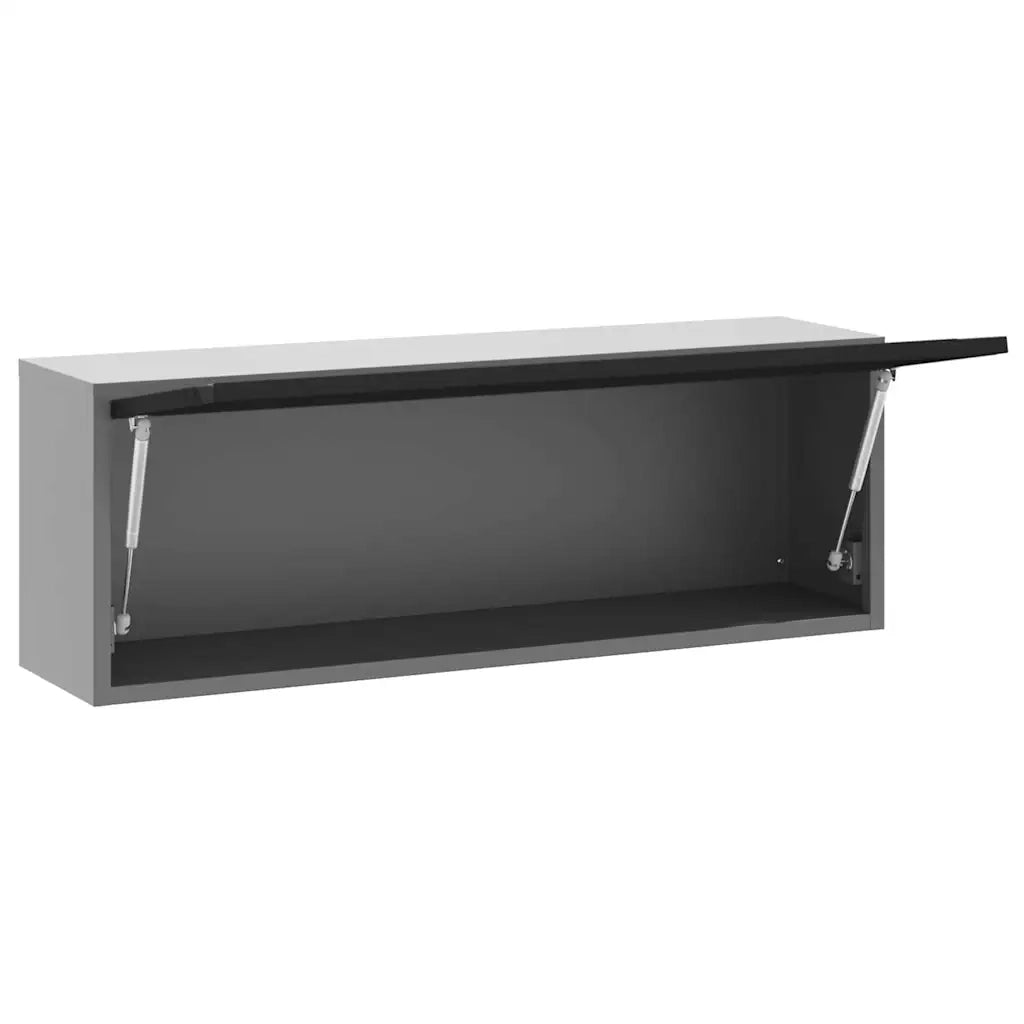 Mobile per attrezzi Nero e Grigio 100 x 25 x 35 cm CFW8400801